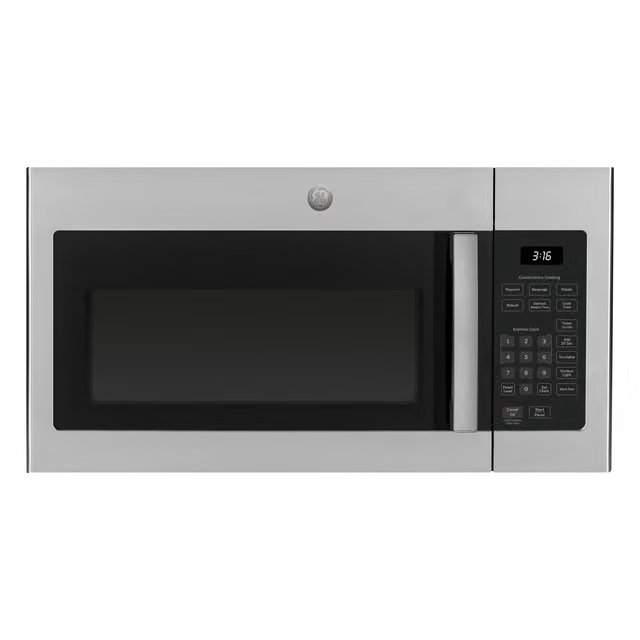 GE 1.6 cu. ft. Over-the-Range Microwave in Stainless Steel JVM3160RFSS