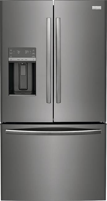 Frigidaire Gallery 27.8 cu ft French Door Refrigerator (Black Stainless) Model# GRFS2853AD