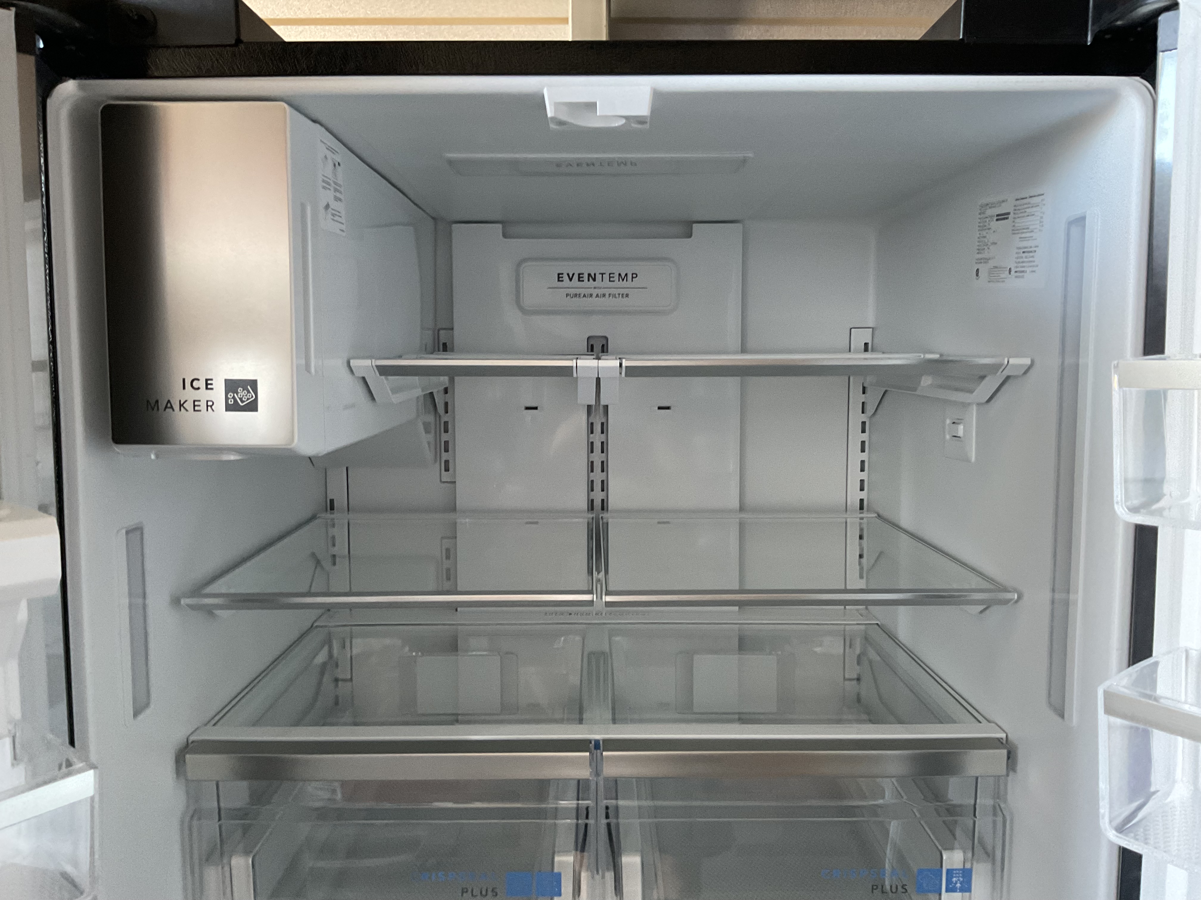 Frigidaire Gallery 27.8 cu ft French Door Refrigerator (Black Stainless) Model# GRFS2853AD — photo 5