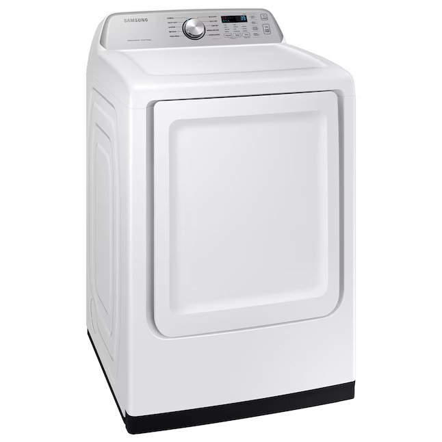 Samsung 7.4 cu. ft. ELECTRIC Dryer with Sensor Dry and 10 Drying Cycles DVE47CG3500W