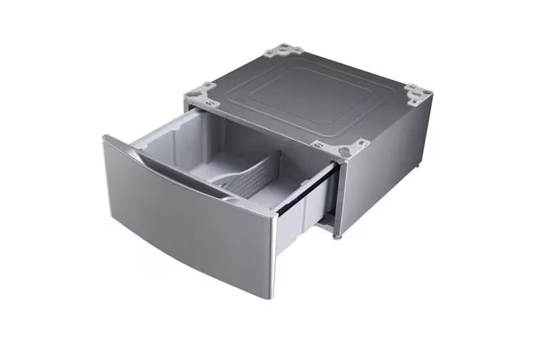 LG 29 in. Laundry Pedestal in Graphite Steel with Storage Drawer for Washers and Dryers WDP5V