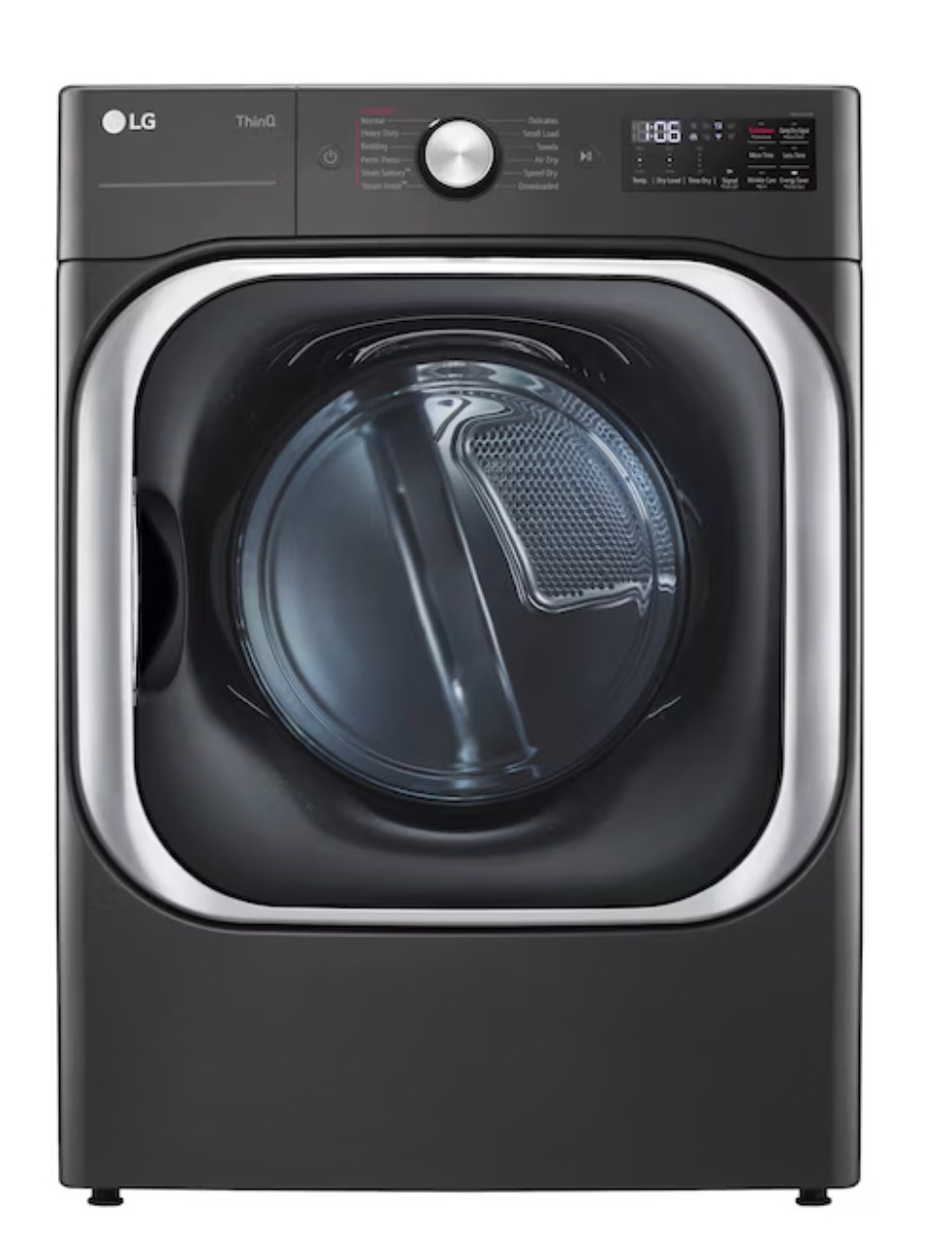 LG 9.0 cu. ft. Mega Capacity Smart Wi-Fi Enabled Front Load GAS Dryer with TurboSteam and Built-In Intelligence DLGX8981V