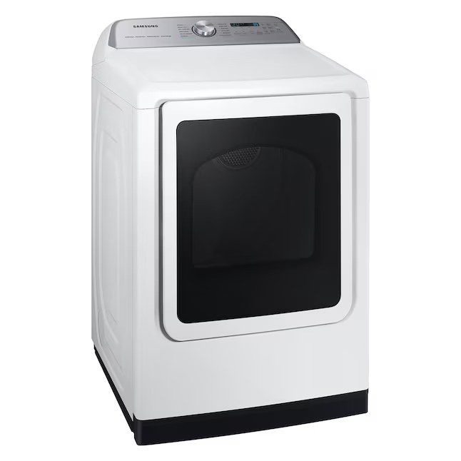 Samsung 7.4 cu. ft. Smart ELECTRIC Dryer with Steam Sanitize+ DVE55CG7100W