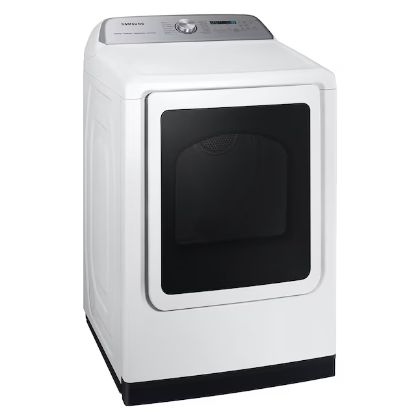 Samsung 7.4 cu. ft. Smart ELECTRIC Dryer with Steam Sanitize+ DVE55CG7100W