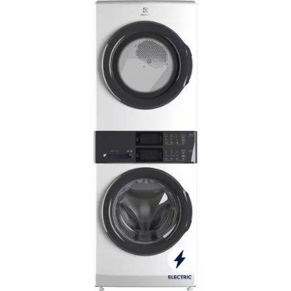 Electrolux 300 Series Laundry Tower Single Unit Washer and ELECTRIC Dryer ELTE7300AW