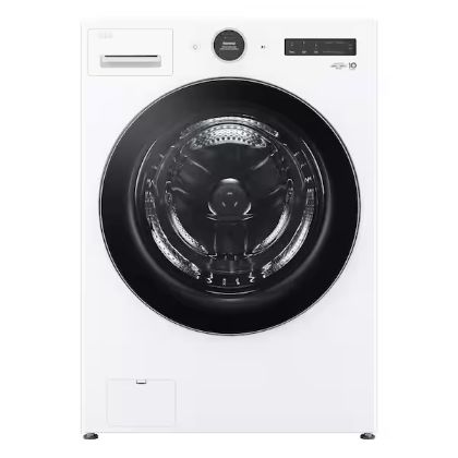 LG 5.0 cu. ft. Mega Capacity Smart Front Load Washer with Turbowash 360 and AI DD Built-In Intelligence WM6500HWA