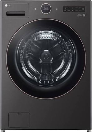 LG 5.0 cu. ft. Mega Capacity Smart Front Load Washer with Turbowash 360 and AI DD Built-In Intelligence WM6500HBA
