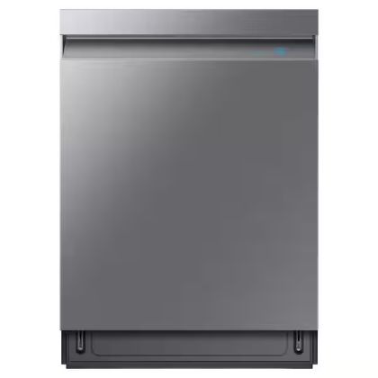 Samsung 24 in. Top Control Smart Linear Wash Dishwasher with 3rd Rack, 39 dBA, Fingerprint Resistant Stainless Steel Model# DW80R9950US
