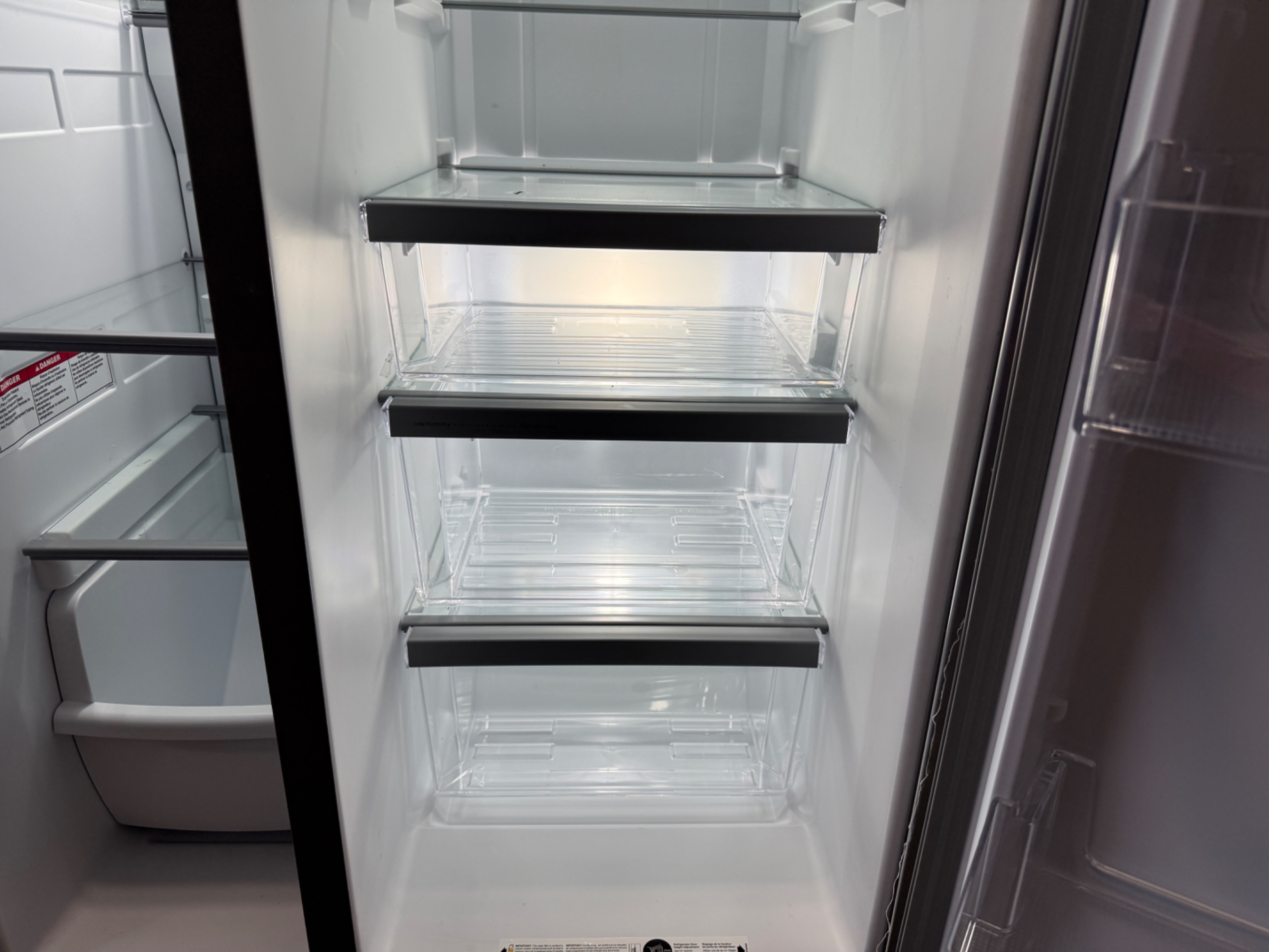 Whirlpool 21.4 cu. ft. Side by Side Refrigerator in Fingerprint Resistant Stainless Finish Model# WRS321SDHZ — photo 6