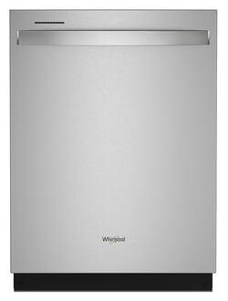 Whirlpool 24 in. Top Control Dishwasher with 3rd Rack & Large Capacity, 47 dBA, Fingerprint Resistant Stainless Steel Model# WDT970SAKZ