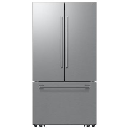 Samsung 25 cu. ft. Bespoke AI Counter Depth 3-Door French Door Refrigerator with Zero Clearance Fit and In-Door Tall Water Dispenser Model# RF70H25KER