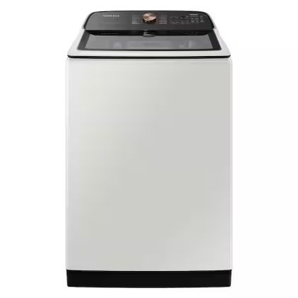 Samsung Auto Dispense High Efficiency Impeller Extra Large ( 5.5-cu ft ) Top-Load Washer ( Ivory ) Model# WA55CG7500AE