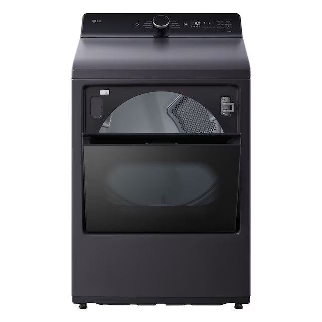 LG 7.3 cu. ft. Rear Control ELECTRIC Dryer with Built-In Intelligence Model# DLE8400BE — photo 2