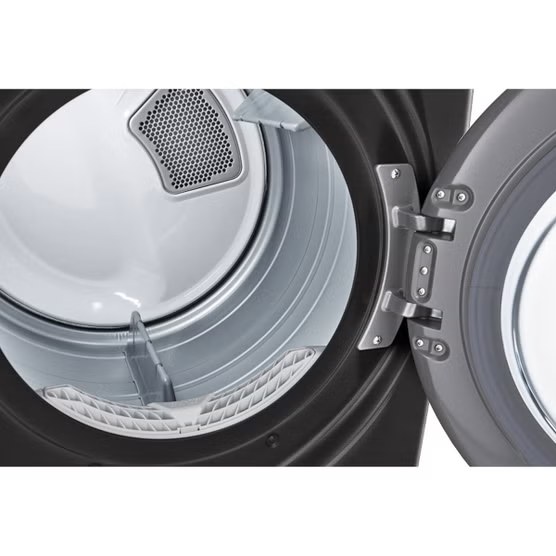 7.4 Cu. Ft. Vented SMART Stackable Electric Dryer in Black Steel with TurboSteam and Sensor Dry Technology Model# DLEX4000B — photo 5