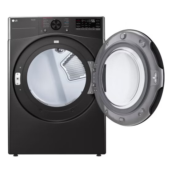 LG 7.4 cu. ft. Gas Dryer with TurboSteam and Built-In Intelligence  Model# DLGX4081B — photo 4