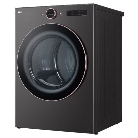 LG 7.4 cu. ft. Capacity Energy Star Smart ELECTRIC Dryer with AI Sensor Dry and Turbosteam  Model# DLEX6500B — photo 3