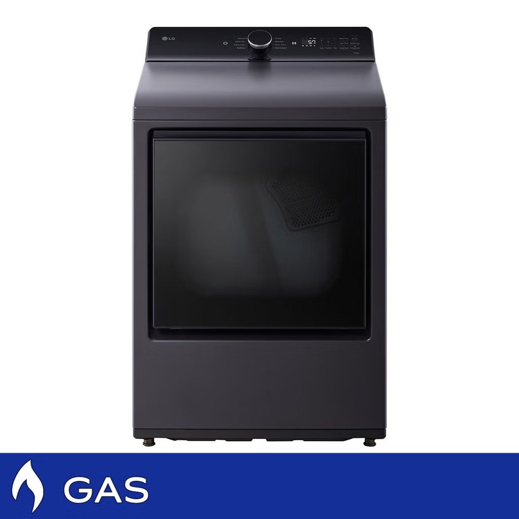 LG 7.3 cu. ft. Rear Control Gas Dryer with Built-In Intelligence  Model# DLG8401BE