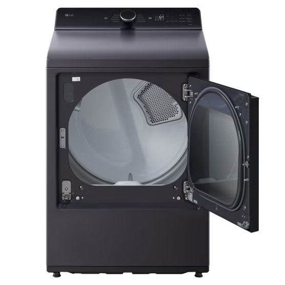 LG 7.3 cu. ft. Rear Control Gas Dryer with Built-In Intelligence  Model# DLG8401BE — photo 3
