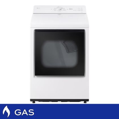LG 7.3 cu. ft. Gas Dryer with ThinQ Smart Features  Model# DLG8201W