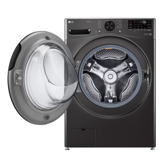LG 4.5 cu. ft. Front Load Washer with TurboWash 360 and Built-In Intelligence  Model# WM4080HBA — photo 3
