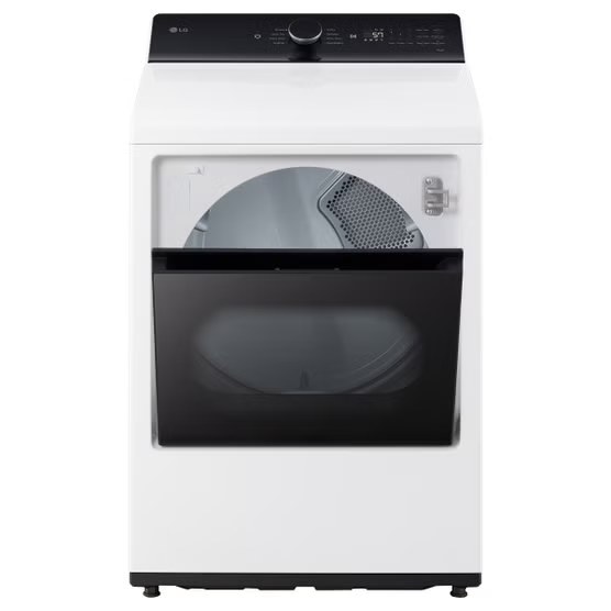 LG 7.3 cu. ft. Rear Control Gas Dryer with Built-In Intelligence  Model# DLG8401WE — photo 4