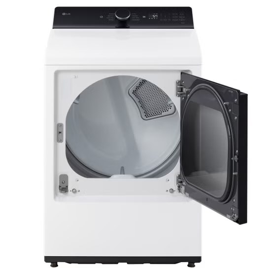 LG 7.3 cu. ft. Rear Control Gas Dryer with Built-In Intelligence  Model# DLG8401WE — photo 2