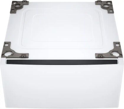 27-in Wide Laundry Pedestal with Storage Drawer for select LG Stackable Washers and Dryers - White  Model# WDP6W