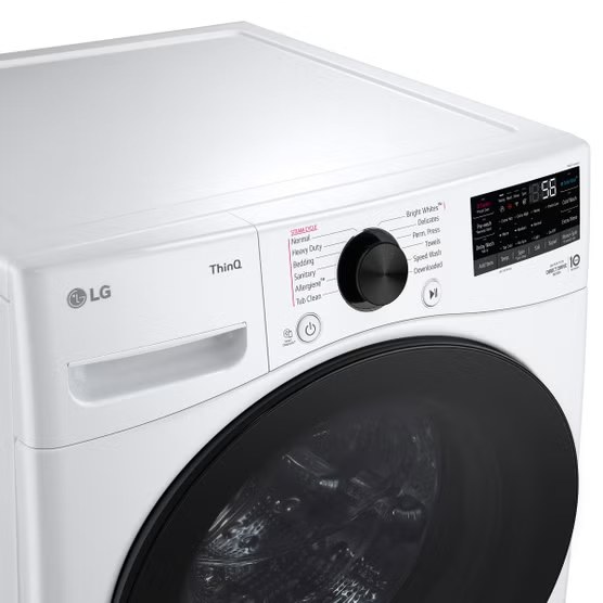 LG 4.5 cu. ft. Front Load Washer with TurboWash 360 and Built-In Intelligence  Model# WM4080HWA — photo 5