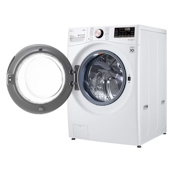 LG 4.5 cu. ft. Front Load Washer with TurboWash 360 and Built-In Intelligence  Model# WM4080HWA — photo 4