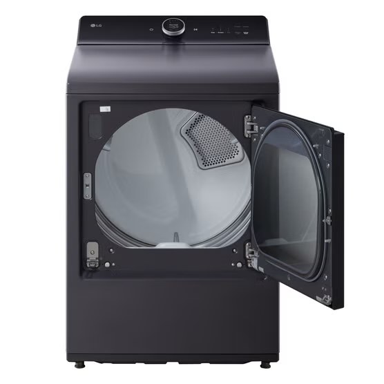 LG 7.3 cu. ft. Rear Control ELECTRIC Dryer with AI Sensing and TurboSteam  Model# DLEX8600BE — photo 3