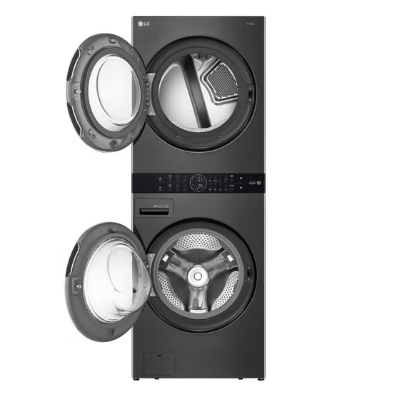 LG WashTower Single Unit ELECTRIC with Center Control 4.5 cu. ft. Front Load Washer and 7.4 cu. ft. Dryer with TurboSteam  Model# WKEX200HBA — photo 3