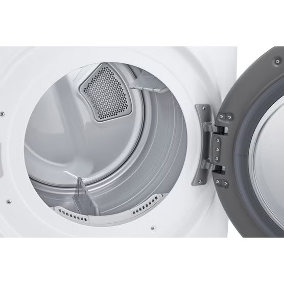 LG 7.4 cu. ft. ELECTRIC Dryer with TurboSteam and Built-In Intelligence  Model# DLEX4080W — photo 5