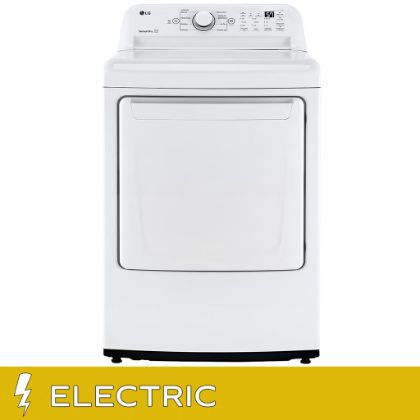 LG 7.3 cu. ft. Rear Control ELECTRIC Dryer with Sensor Dry  Model# DLE7000W