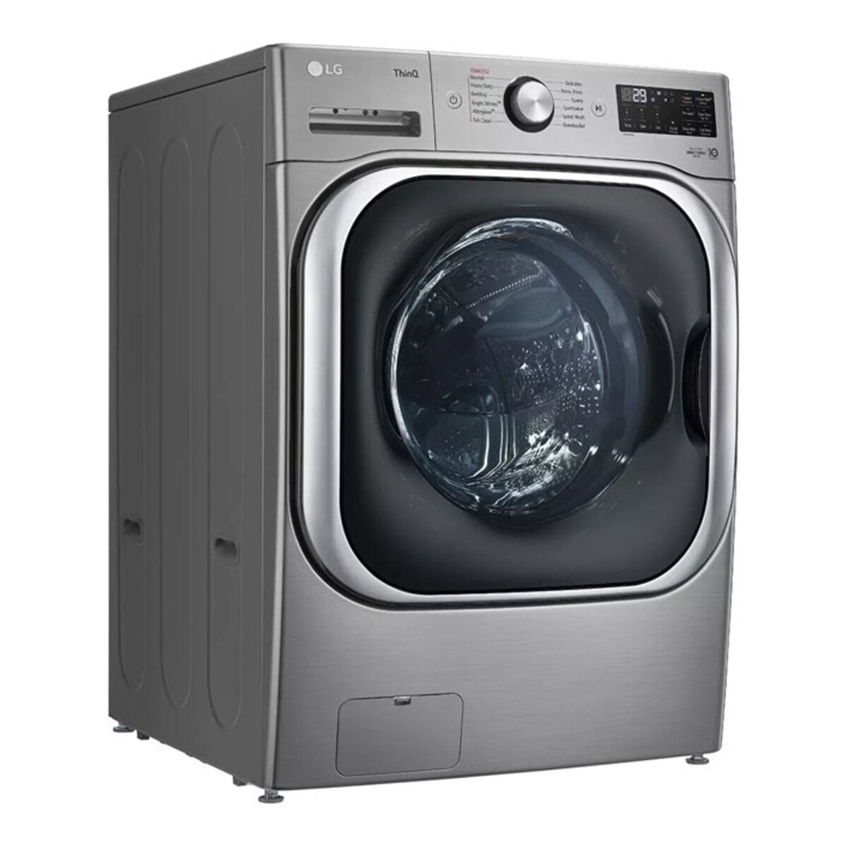 LG 5.2 cu. ft. Mega Capacity Smart Wi-Fi Enabled Front Load Washer with TurboWash and Built-In Intelligence  Model# WM8980HVA — photo 3
