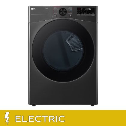 LG 7.4 cu. ft. ELECTRIC Dryer with TurboSteam and Built-In Intelligence  Model# DLEX4080B