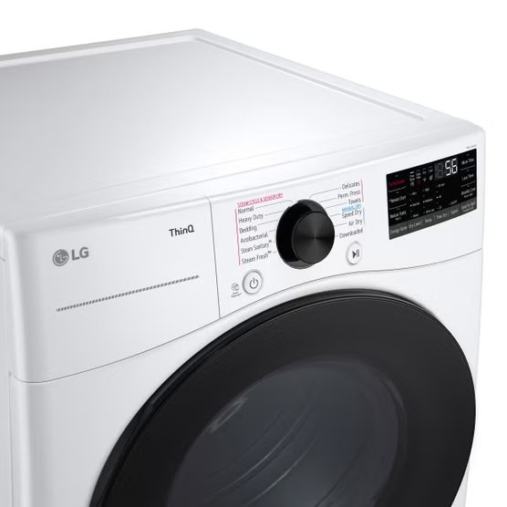 LG 7.4 cu. ft. Gas Dryer with TurboSteam and Built-In Intelligence  Model# DLGX4081W — photo 4