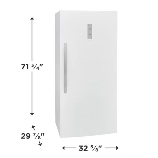 Frigidaire 20.0 cu. ft. Single-Door Refrigerator Model# FRAE2024AW — photo 2