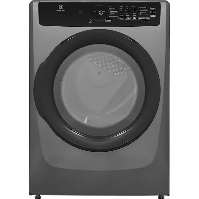 Electrolux 8-cu ft Stackable Vented Electric Dryer with Steam Cycle Model# ELFE7437AT
